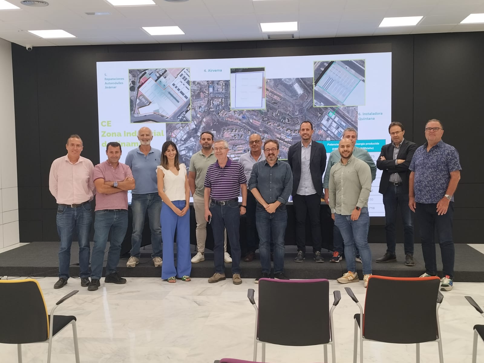 Constituida la comunidad energética industrial de Gran Canaria en las zonas industriales de Jinámar